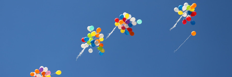 Luftballons - GFK-Sommerintensivtraining 2021