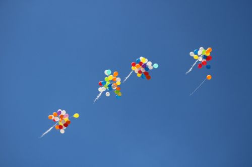 Luftballons - GFK-Sommerintensivtraining 2021